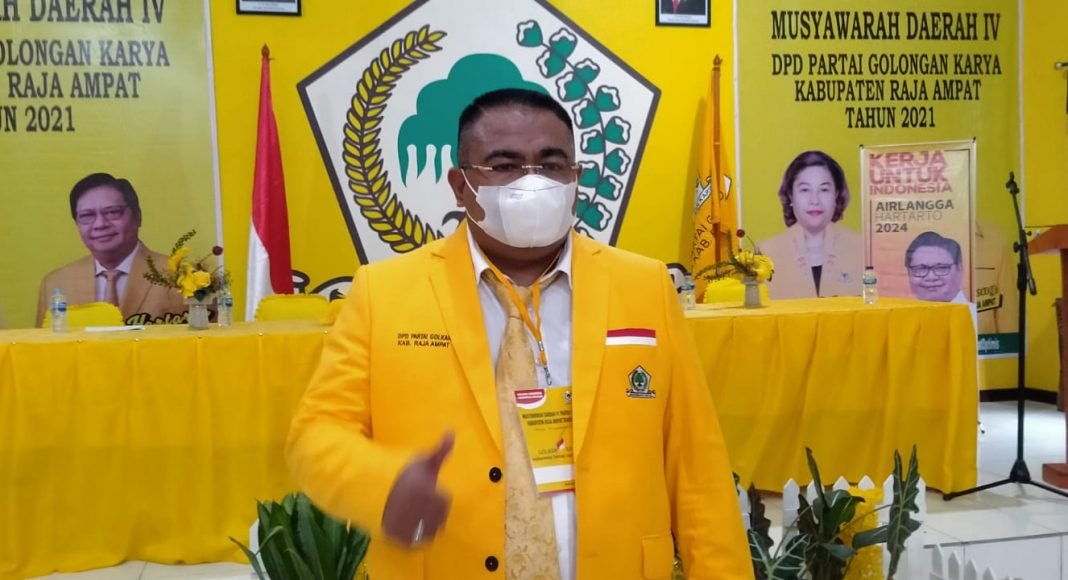 Hendry A.G. Wairara muscab golkar raja ampat