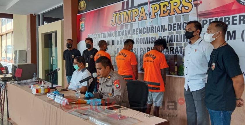 pencurian polres manokwari