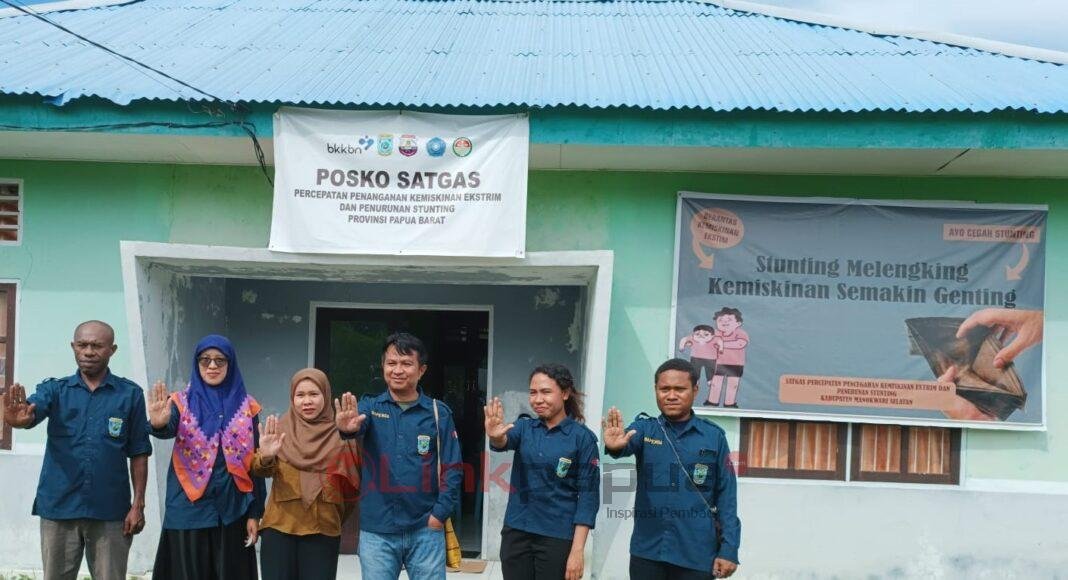 Pelaksana tugas kepala Bapenda M. Bachri Yasin saat mengunjungi Kabupaten Manokwari Selatan.