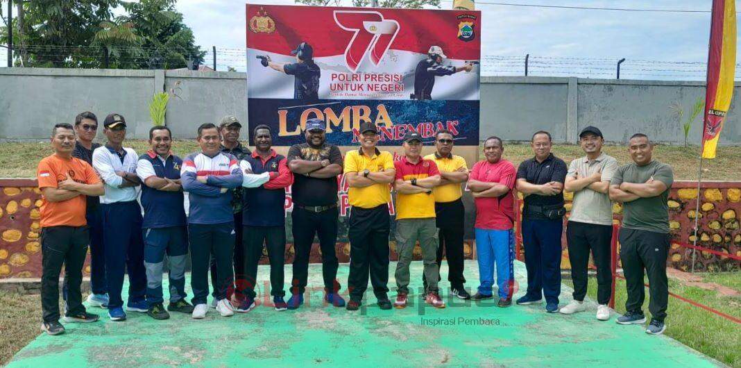 polda papua barat lomba tembak