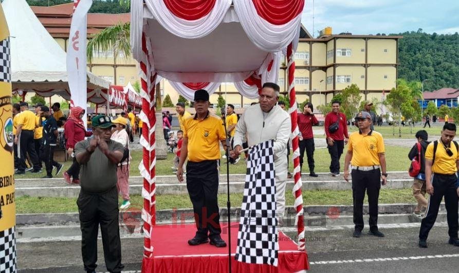 polda papua barat olagraga bersama