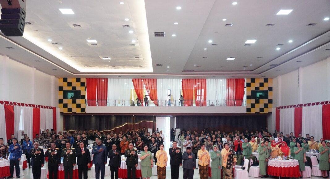 Resepsi HUT 77 Bhayangkara 1 Juli 2023 yang digelar di Mapolda Papua Barat