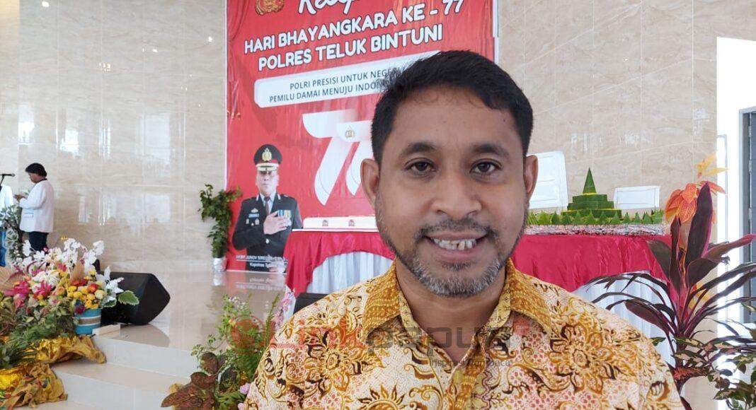 Tokoh masyarakat Teluk Bintuni Anisto Manibuy