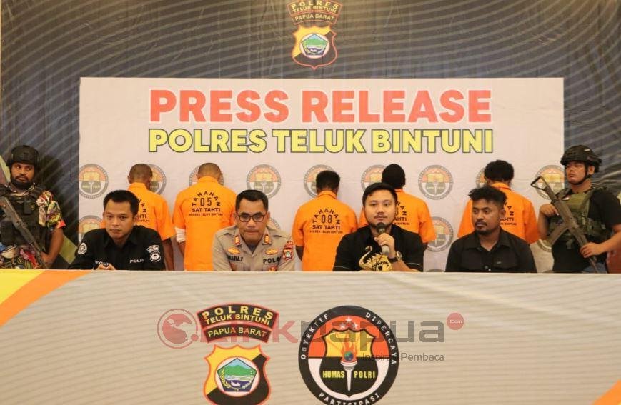 rilis polres bintuni