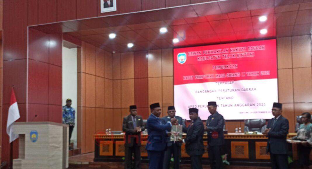 apbd perubahan bintuni