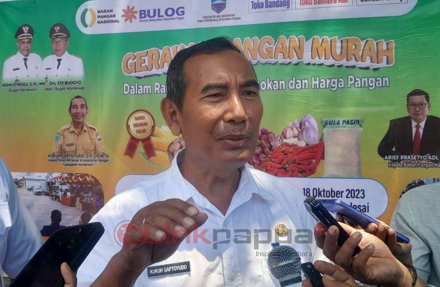 kepala dinas pertanian manokwari