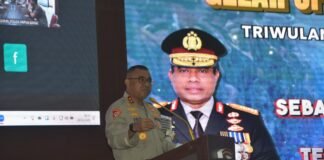 Kapolda Papua Barat Buka Gelar Operasional Dan Pembinaan Triwulan III