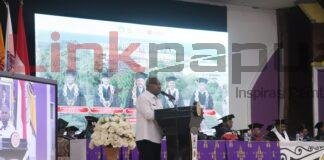 Gubernur Dominggus Harap Guru Besar UNIPA Jaga Budaya Papua