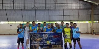 SIWO PWI Papua Barat Gelar Fun Futsal dan Buka Puasa Bersama, Wujudkan Silaturahmi