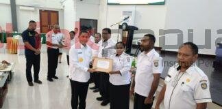 Bupati Bintuni Serahkan DPA 2026 Rp2,57 Triliun, OPD Diminta Gerak Cepat