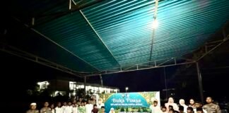 Jalin Kedekatan dengan Masyarakat, Ditlantas Polda Papua Barat Gelar Buka Puasa dan Santunan