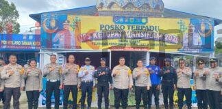 Kapolres Bintuni Pastikan Pos Pengamanan Idulfitri Siap Layani Warga