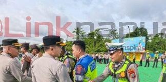 Polres Teluk Bintuni Gelar Apel Pagi dan Halalbihalal Usai Libur Lebaran