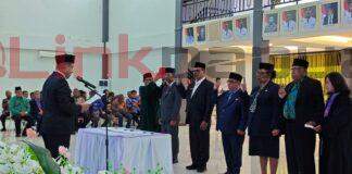 Bupati Anisto Lantik 5 Pejabat Tinggi Teluk Bintuni, Ini Daftarnya