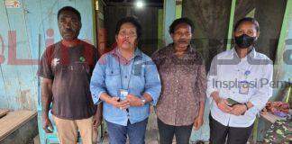 Manajemen Petrotekno Kunjungi Rumah Alumni P2TIM Meninggal Tak Wajar di Obi, Beru Uang Duka