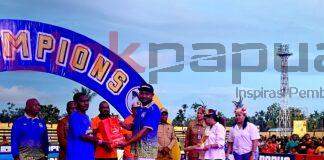 Liga 4 Papua Barat Berakhir, Persipegaf Angkat Trofi Juara