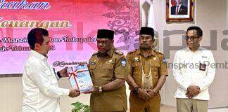 Bupati Hermus Serahkan LKPD 2025 ke BPK RI, Siap Diperiksa 60 Hari