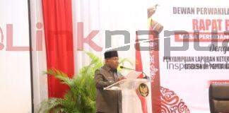 Dominggus Paparkan LKPJ 2025 di Depan DPRP Papua Barat, Beber Alasan Penyesuaian Anggaran