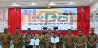 Rakornis Bappeda se-Papua Barat Hasilkan 5 Rekomendasi Strategis Pembangunan