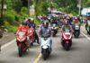 Gubernur Papua Barat Riding Santai Bareng Kodam XVIII/Kasuari ke Yonif 761 Warmare