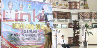 Gubernur Papua Barat Larang Pimpinan OPD Bepergian Jelang Musrenbang Otsus