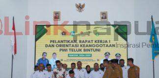 Pengurus Baru PWI Teluk Bintuni Periode 2026-2029 Resmi Dilantik