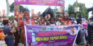 38 Provinsi Warnai Karnaval Budaya Pesparawi XIV Manokwari, Simbol Kebinekaan Indonesia