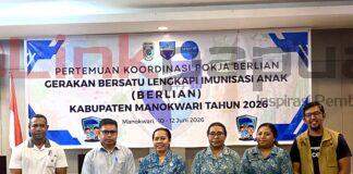 Dinkes Manokwari dan UNICEF Libatkan Organisasi Wanita Kejar Target Imunisasi Anak