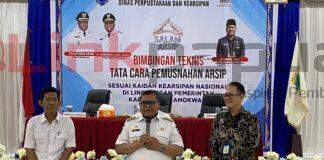 Dinas Perpustakaan dan Kearsipan Manokwari Gelar Bimtek Tata Cara Pemusnahan Arsip