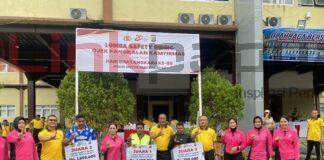 Semarak HUT Bhayangkara ke-80, Ditlantas Polda Papua Barat Gelar Lomba Safety Riding untuk Ojek Pangkalan