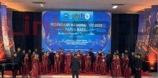 9 Bulan Berlatih, Paduan Suara Remaja Pemuda Papua Barat Tuai Pujian di Pesparawi