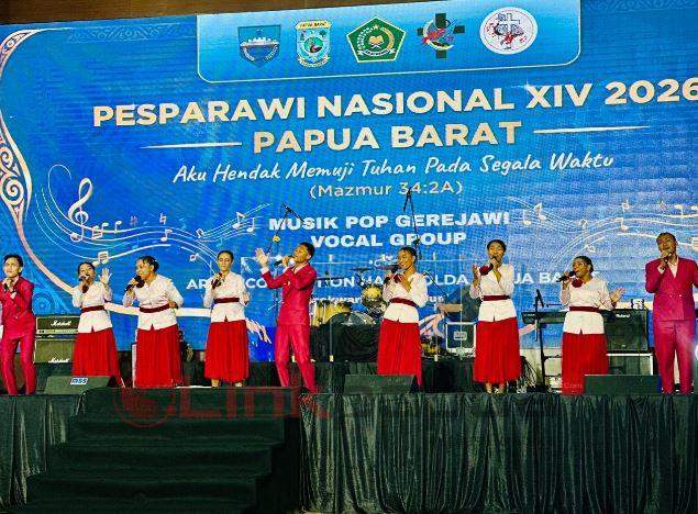 kontingen papua angkat