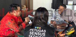 Bupati dan Wabup Bintuni Jalani Pendataan Sensus Ekonomi 2026, Ditanya Gaji-Token Listrik