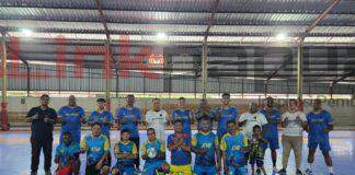 Siwo PWI Papua Barat dan Lapas Kelas IIB Manokwari Pererat Sinergi Lewat Friendly Match Futsal