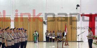 Kapolda Papua Barat Pimpin Sertijab Sejumlah Pejabat Utama dan Dua Kapolres