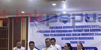 Wabup Manokwari Ajak Orang Tua Dukung Penuh Program BIAS di Sekolah