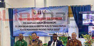 Kanwil Kemenkum dan GKI Klasis Manokwari Bentuk Posbakum, Permudah Akses Keadilan bagi Masyarakat
