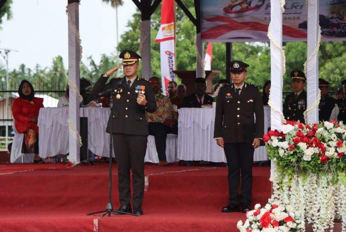 kapolres mansel hari bhayangkara