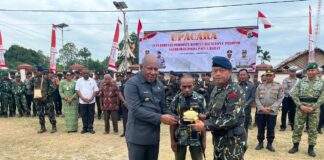 Brimob Perkuat Kehadiran di Teluk Wondama, Kompi 2 Batalyon C Diresmikan
