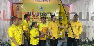 Haryono May Terpilih sebagai Ketua DPD Partai Golkar Manokwari, Target Kuasai Legislatif dan Eksekutif