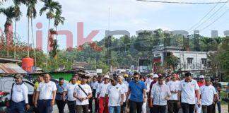 Bupati Bintuni Buka Rangkaian HUT Ke-81 Kemerdekaan RI dengan Jalan Santai