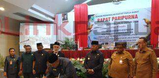 DPRP-Pemprov Papua Barat Sepakati KUA-PPAS APBD-P 2026, Tekankan Output-Outcome