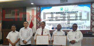 Pemprov Papua Barat Gandeng Kejati Cegah Persoalan Hukum, Gubernur Singgung Sengketa Lahan