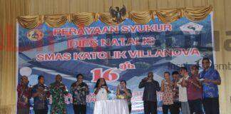 HUT Ke-16 SMAS Katolik Villanova, Apresiasi Dukungan Pemprov Papua Barat