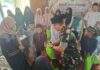 Tak Hanya Bangun Desa, Satgas TMMD Mansel Berbagi Kasih dengan Anak Yatim Piatu
