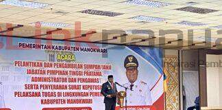 Hermus Indou: Pejabat Baru Harus Jadi Pilar Kekuatan Pemerintahan