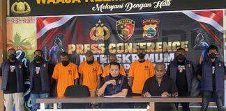 Ditreskrimum Polda Papua Barat Ungkap Tiga Kasus Curanmor, Lima Orang Jadi Tersangka